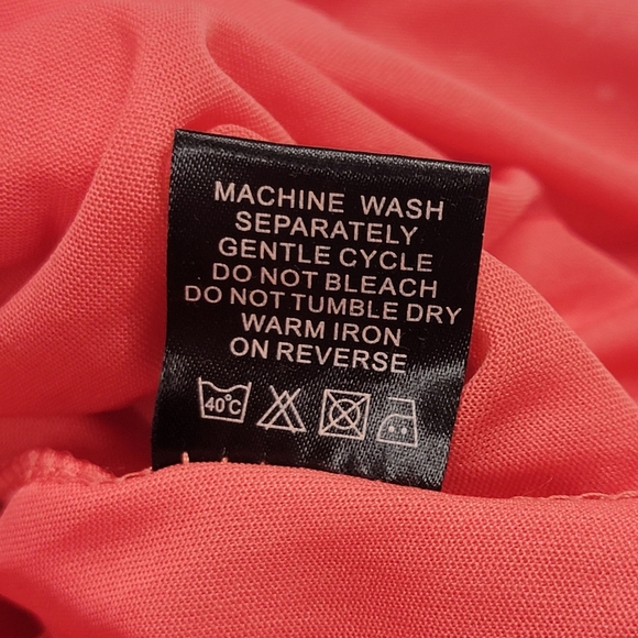 Coral Lace Maxi skirt - Picture 6 of 8